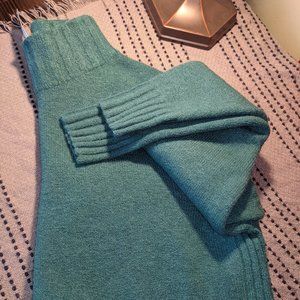 Mockneck Sweater in Spicy Jade